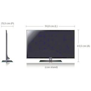 SAMSUNG UE40D5000PW. Specificazioni Valutazione Specifiche tecniche.
